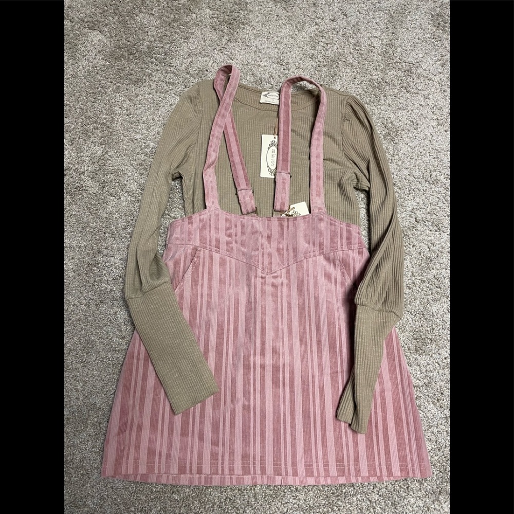 Brand new with tags joyfolie top and skirt